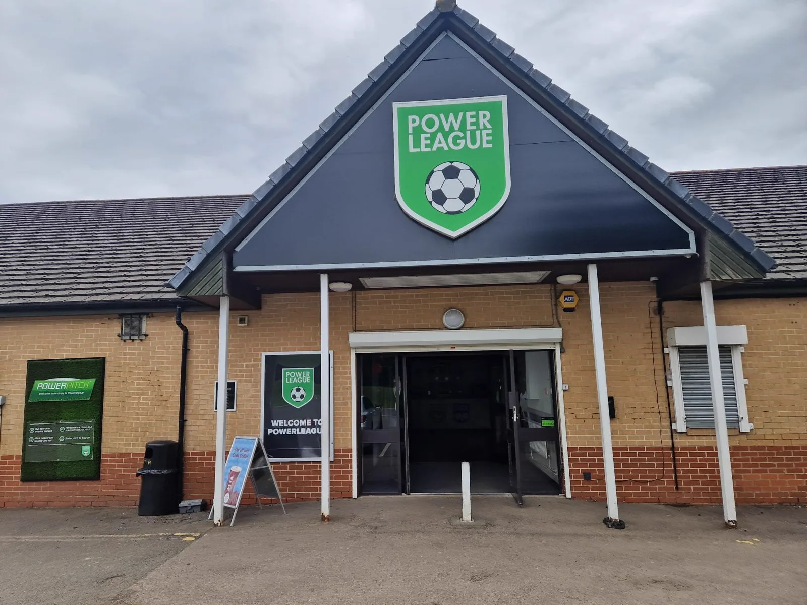 The Powerleague Mill Hill building, home of our Wheel of Fortune pinball